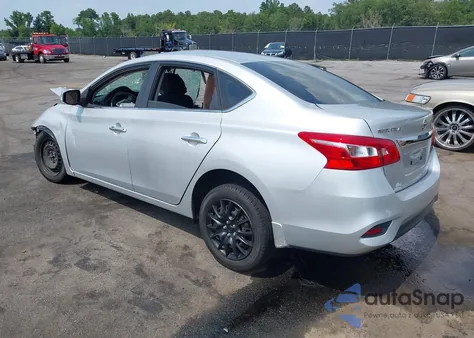 2017 Nissan Sentra S из США, поврежденный, VIN 3N1AB7AP7HY386892